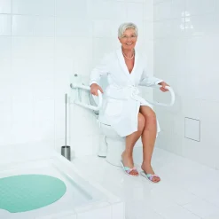 WC-Aufstehbügel 55,5 cm klappbar weiß ^ Ridder Clearance