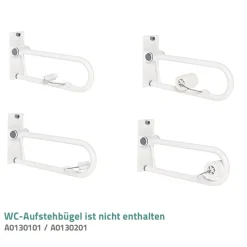 WC-Papierhalter für WC-Aufstehbügel klappbar ^ Ridder Outlet