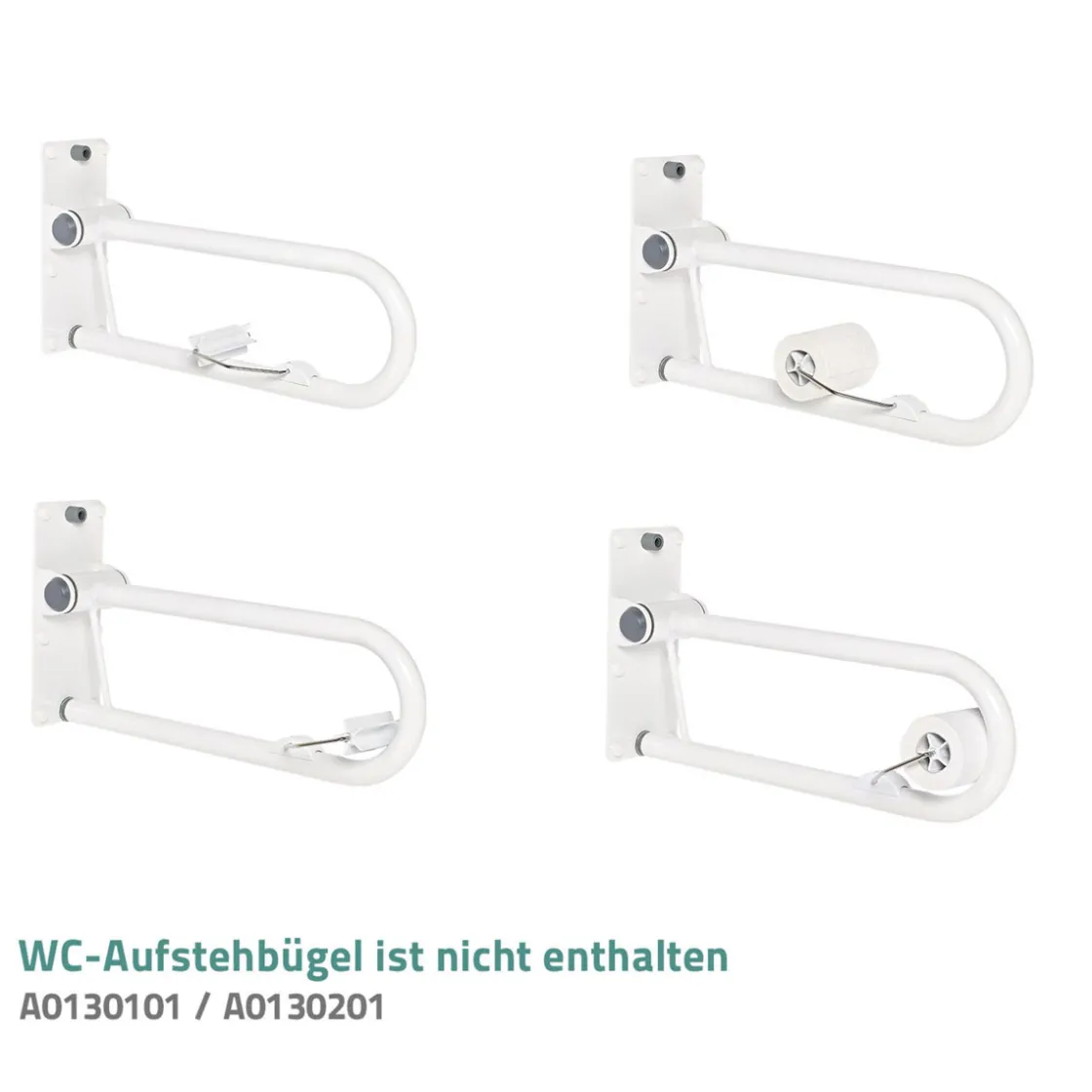 WC-Papierhalter für WC-Aufstehbügel klappbar ^ Ridder Outlet