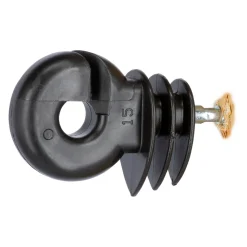 Ringisolator Easy Drill EDX Durchmesser 6 mm schwarz 20 Stück ^ Hot