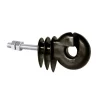 Ringisolator metrisch Durchmesser 6 mm schwarz ^ Best