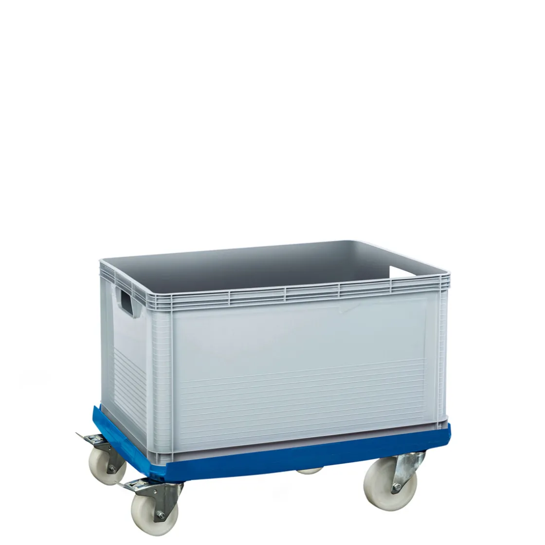 Rollwagen für Kunststoffbehälter 61 x 16,5 x 41 cm ^ Outlet