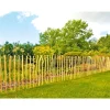 Rollzaun Natur 90x500 cm, Staketen 90 cmhoch, 500 cm lang ^ Online