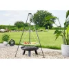 Dreibein fuer Feuerschalen Dm.60cm massives Stahlgestell Grillfl. 58cm ^ Rothmann Hot
