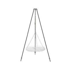 Dreibein fuer Feuerschalen Dm.60cm massives Stahlgestell Grillfl. 58cm ^ Rothmann Hot