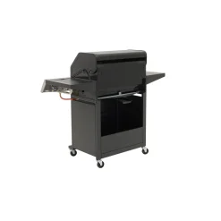 Gasgrillwagen Daytona 5 Plusschwarz mit Edelstahlapplikationen ^ Rothmann Sale