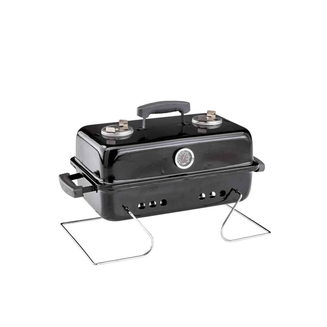 Holzkohlegrill Springfield 43,3 x 30 x 30,5 cm schwarz ^ Rothmann Online
