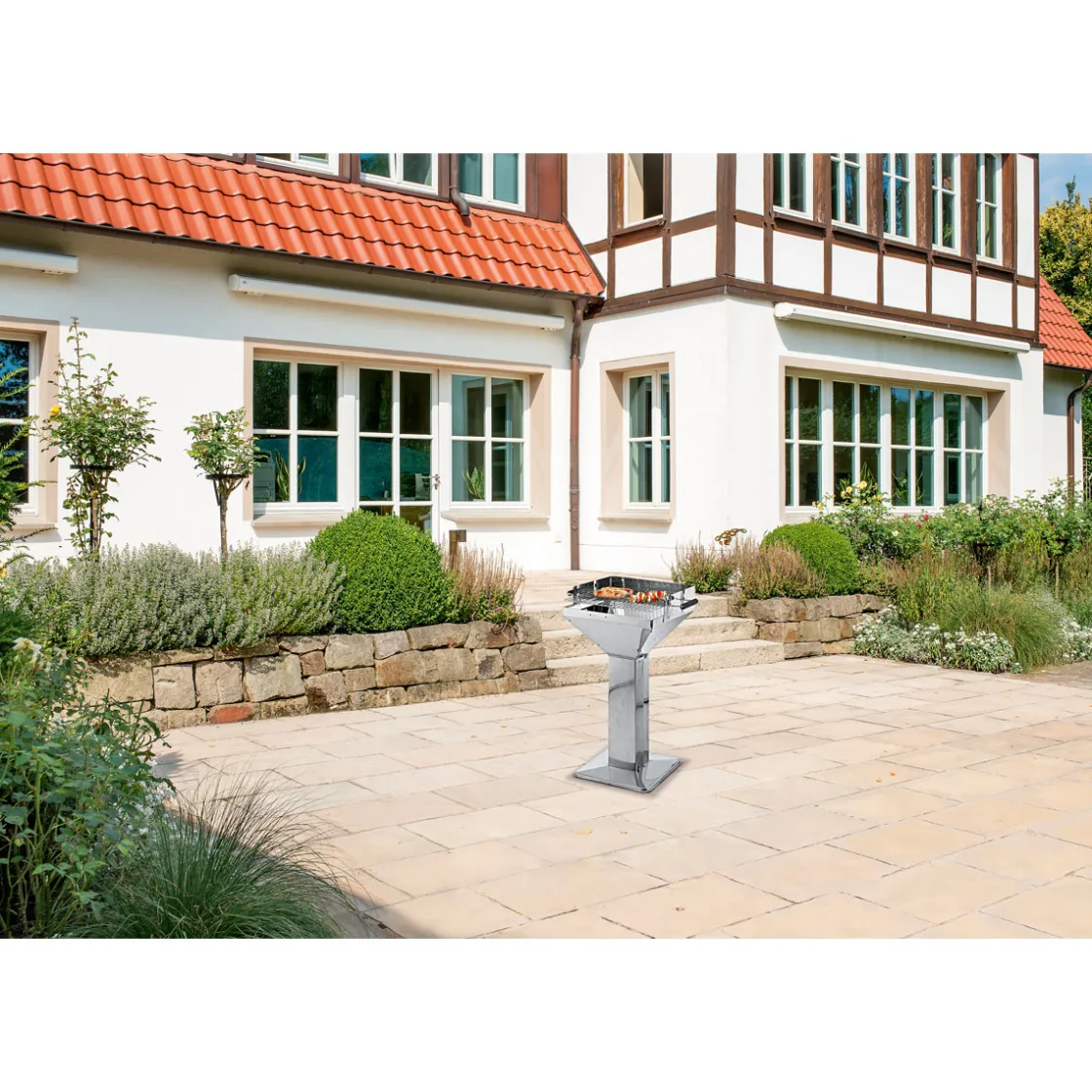 Trichtergrill 45,5 x 44,5 cm ^ Rothmann Outlet