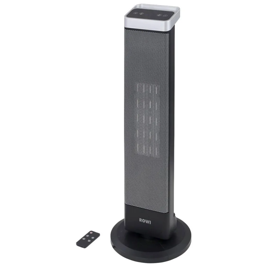 Keramik-Turmheizgerät 2000 Watt schwarz ^ Rowi