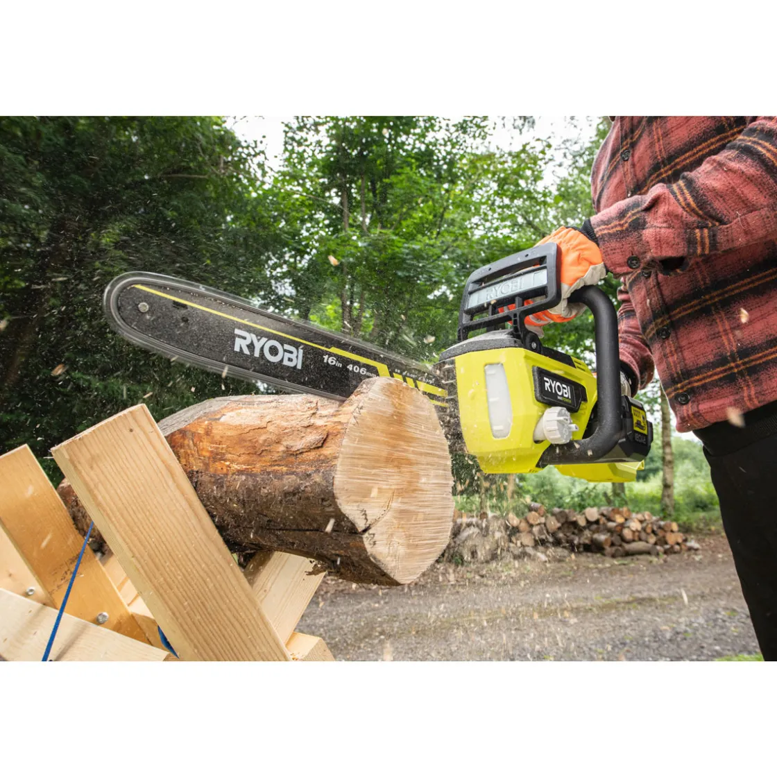 Akku-Kettensäge RY36CSX40B-0 40 cm o Akku u Ladegerät ^ Ryobi Outlet