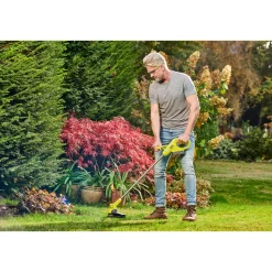 Akku-Rasentrimmer RY18 LT23A-120 23 cm inkl Akku und Ladegerät ^ Ryobi Clearance