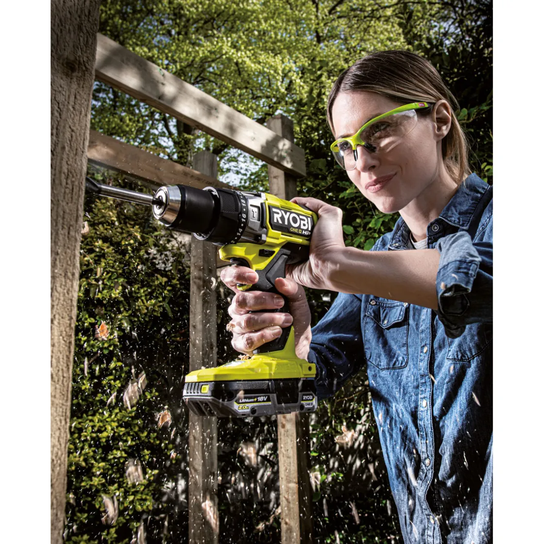 Akku-Schlagbohrschrauber RPD18X-242S inkl 2 Akkus und Ladegerät ^ Ryobi Outlet