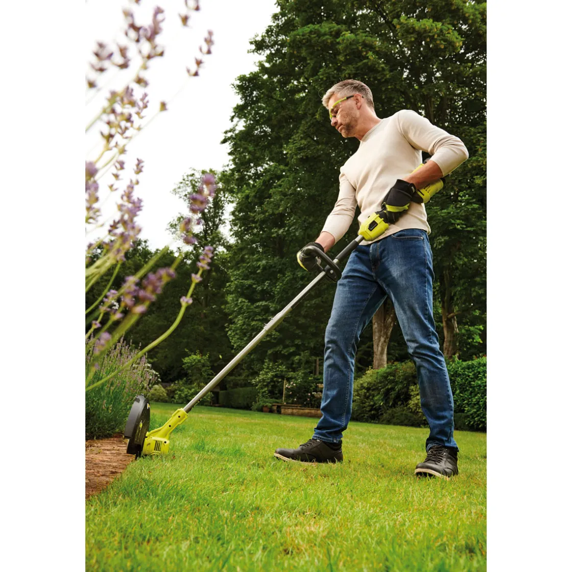 18V Akku-Rasentrimmer RY18HTX33A-0 Schnittbreite 28/33 cm solo ^ Ryobi New
