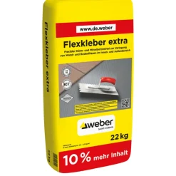 Flexkleber extra C2TE 22 kg ^ Saint-Gobain Weber Best
