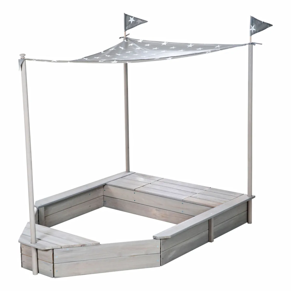 Sandkasten Boot 65 x 109 x 154 cm ^ Hot