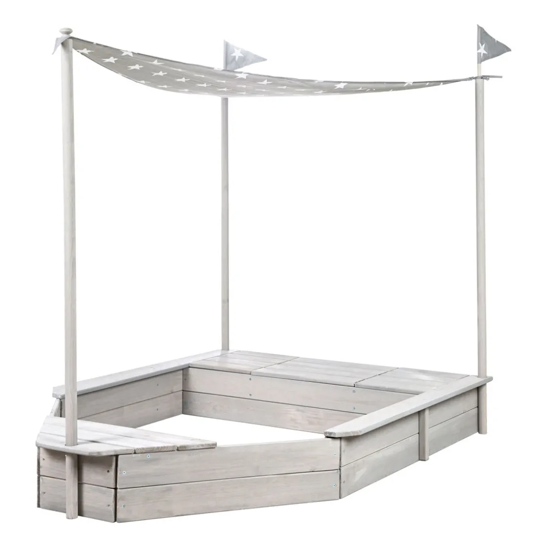 Sandkasten Boot 65 x 109 x 154 cm ^ Hot