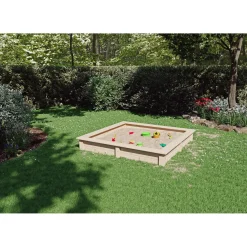 Sandkasten Fichte 150x150cm ^ Discount