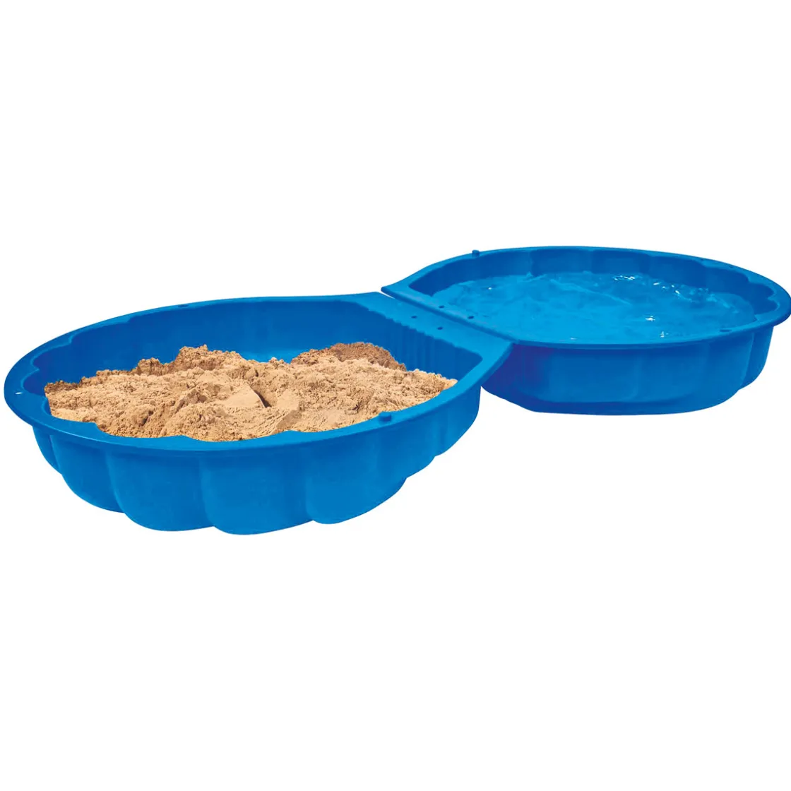 Sand- und Wasserspielmuschel blau ^