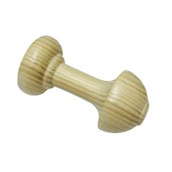 Schalhalter Holz Lugano 8 cm Kiefer ^ Gardinia Online