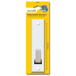 Abdeckplatte Lochabstand 18,5 cm weiß ^ Schellenberg Online