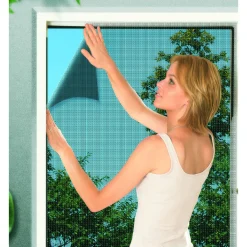 Fliegengitter 100 x 130 cm anthrazit ^ Schellenberg Hot