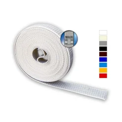 Gurtband Maxi 23 mm / 6 m weiß ^ Schellenberg Best