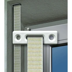 Gurtführung eckig für 14-23 mm Gurtband weiß ^ Schellenberg Hot