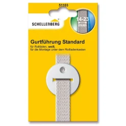 Gurtführung rund für 14-23 mm Gurtband weiß ^ Schellenberg Sale