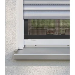 Insektenschutz-Fenster Plus 130 x 150 cm anthrazit ^ Schellenberg Discount