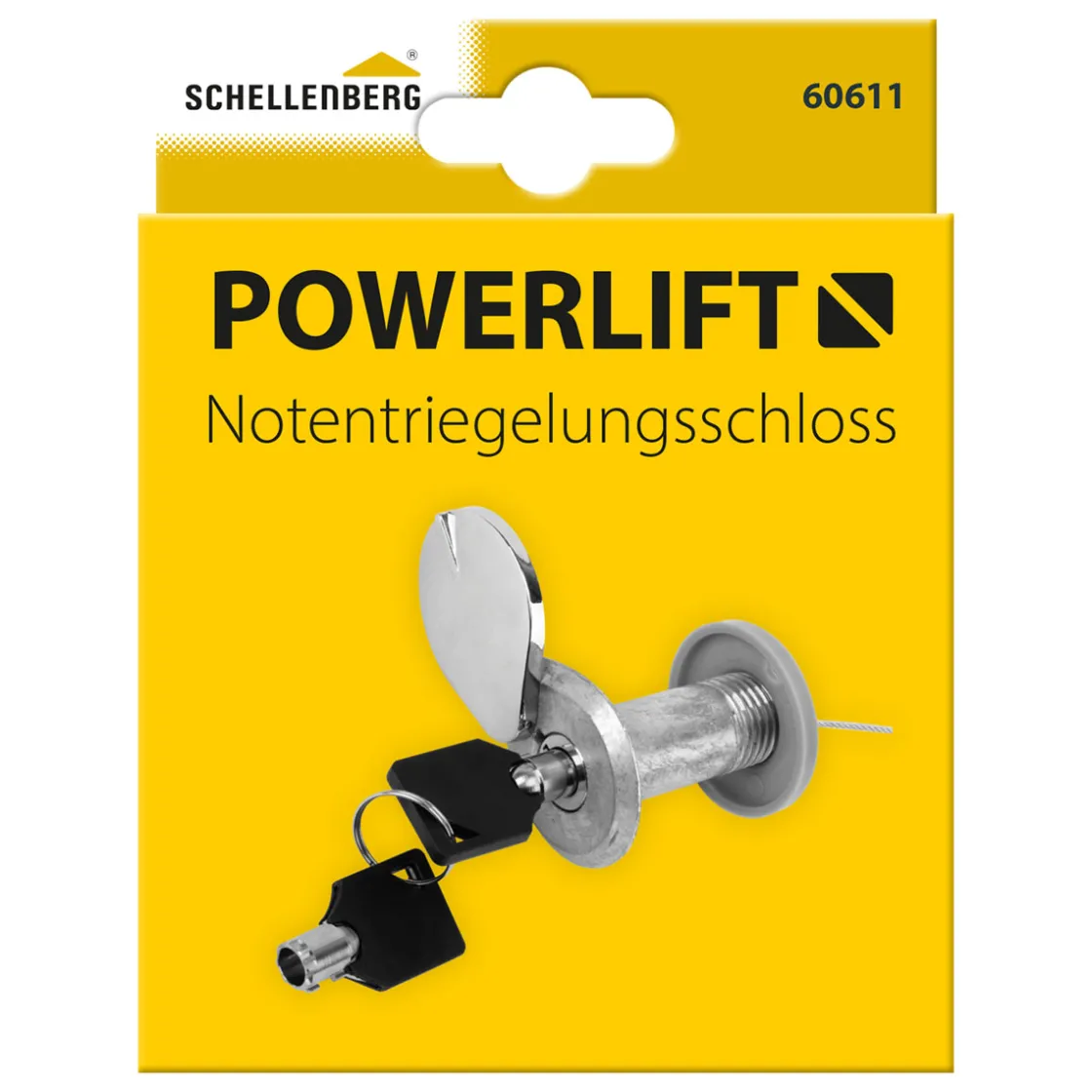 Notentriegelungsschloß für Garagentor ^ Schellenberg Best