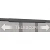 Tür Fliegengitter Teleskopvorhang 105-130 x 250 cm Breite verstellbar anthrazit ^ Schellenberg Best
