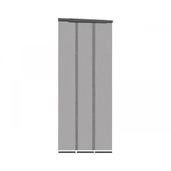 Tür Fliegengitter Teleskopvorhang 105-130 x 250 cm Breite verstellbar anthrazit ^ Schellenberg Best