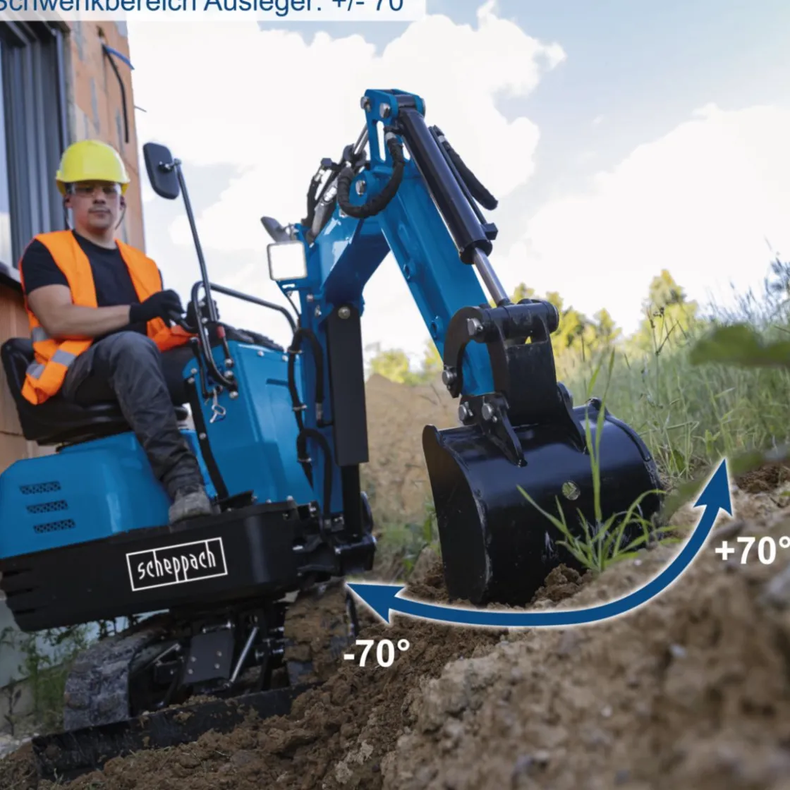 Minibagger EXC815 ^ Scheppach Sale