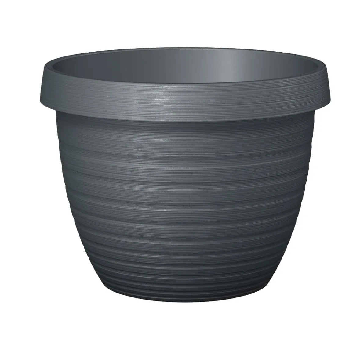 Blumentopf Country Star 270 cm Metallic grau ^ Scheurich Sale