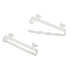Schlaufengleiter 50mm weiß ^ Gardinia Clearance