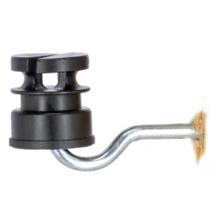 Schlitzisolator Durchmesser 5,3 mm schwarz ^ Clearance