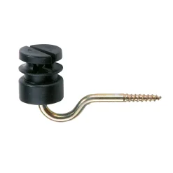 Schlitzisolator Durchmesser 5,3 mm schwarz ^ Clearance