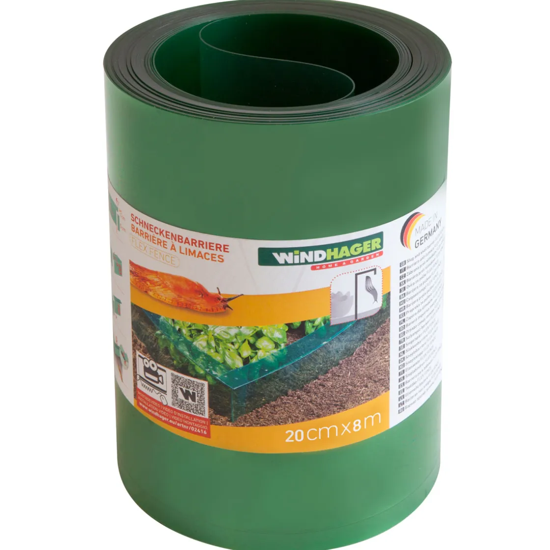 Schneckenbarriere PET 20 cm x 8 m ^ Windhager Best
