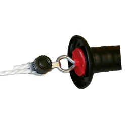 Schnellverbinder für Seile und Litzen schwarz bis Durchmesser 8 mm 4 Stück ^ New