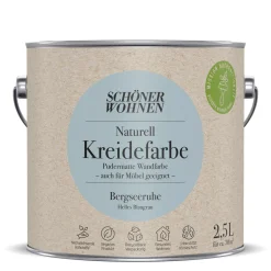 Naturell Kreidefarbe 2,5 L Bergseeruhe ^ Schöner Wohnen Farbe Hot