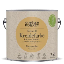 Naturell Kreidefarbe 2,5 L Blutenzauber ^ Schöner Wohnen Farbe Discount