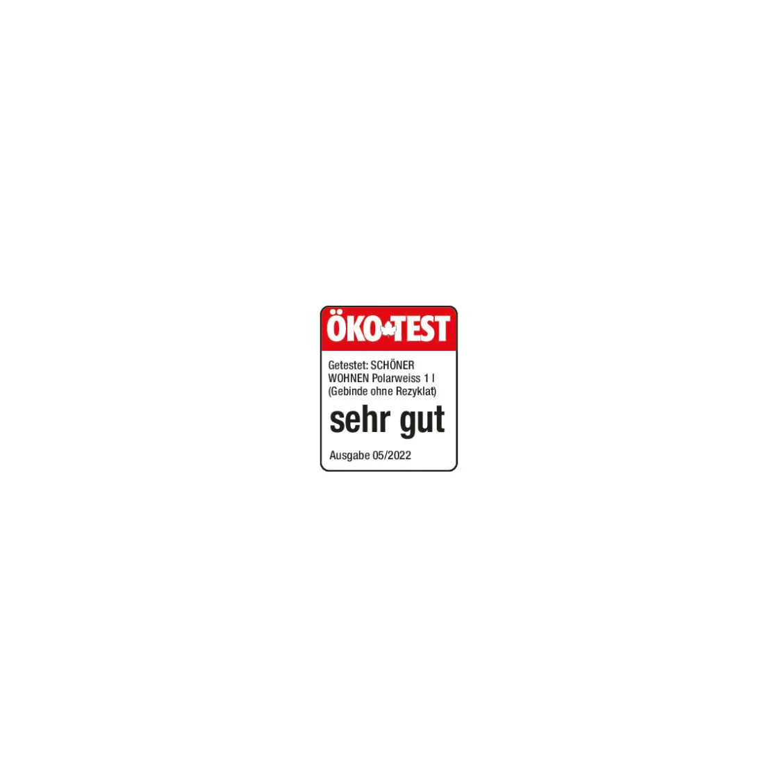 Polarweiß Tube 50 ml weiß ^ Schöner Wohnen Farbe Outlet