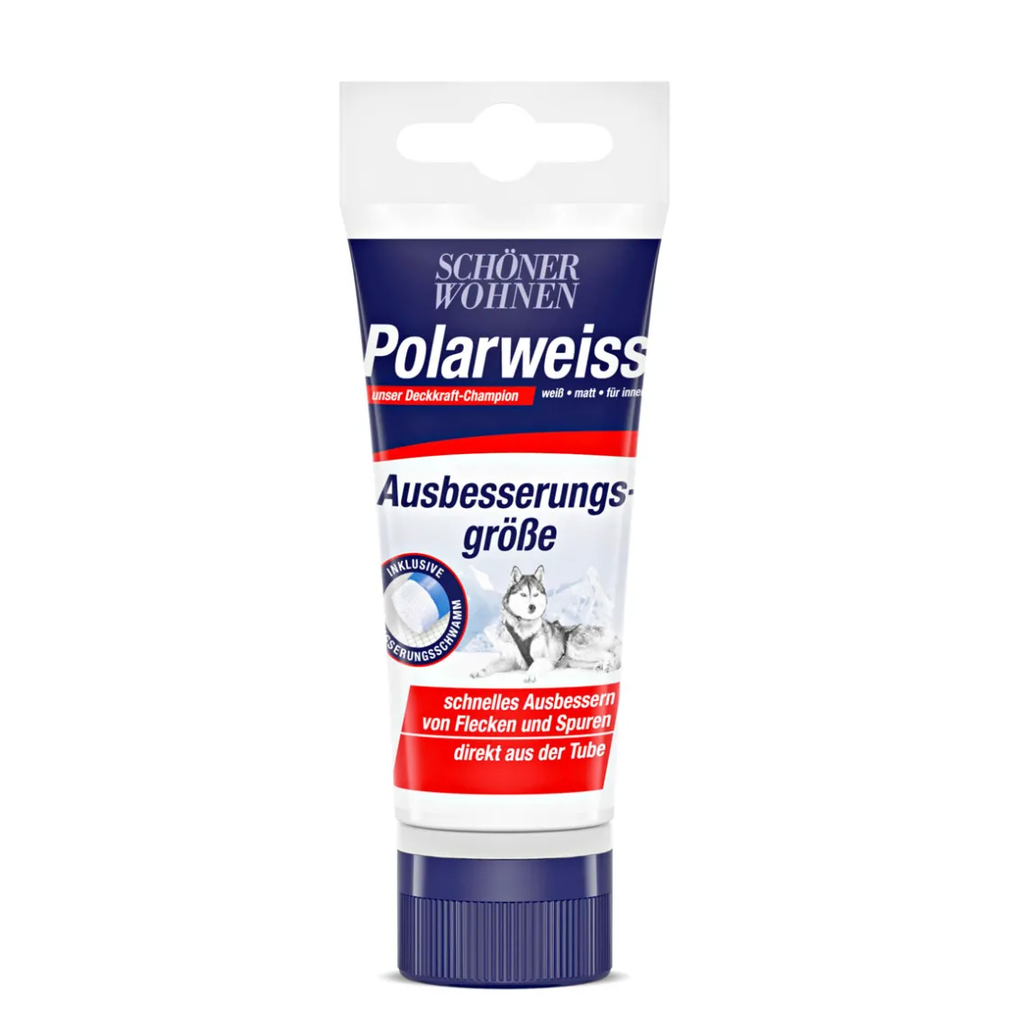 Polarweiß Tube 50 ml weiß ^ Schöner Wohnen Farbe Outlet