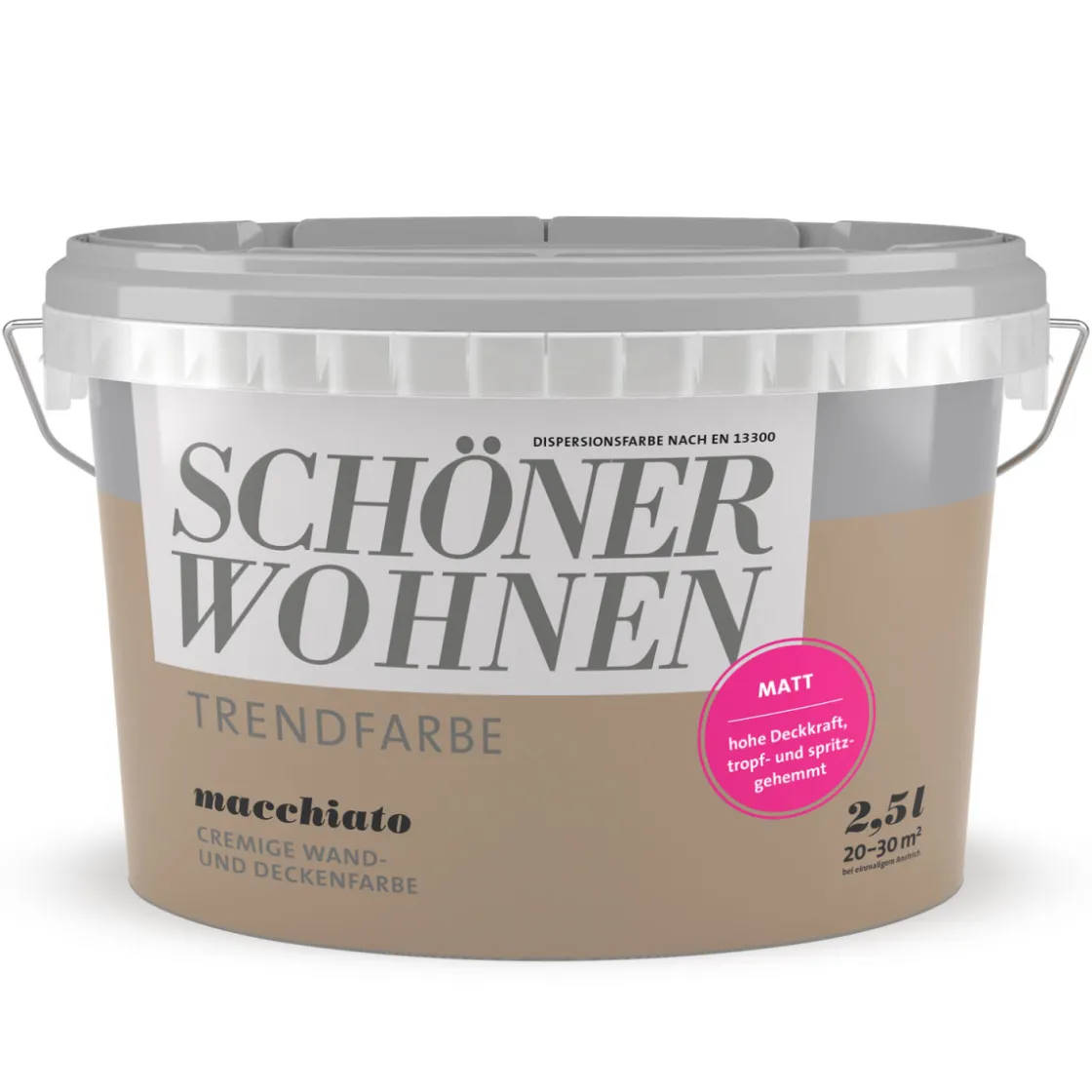 Trendfarbe Macchiato Matt L ^ Schöner Wohnen Farbe Online