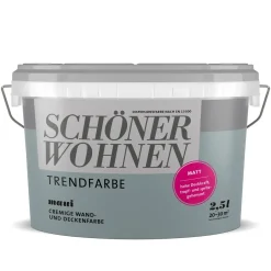 Trendfarbe Maui Matt 2,5 L ^ Schöner Wohnen Farbe Discount