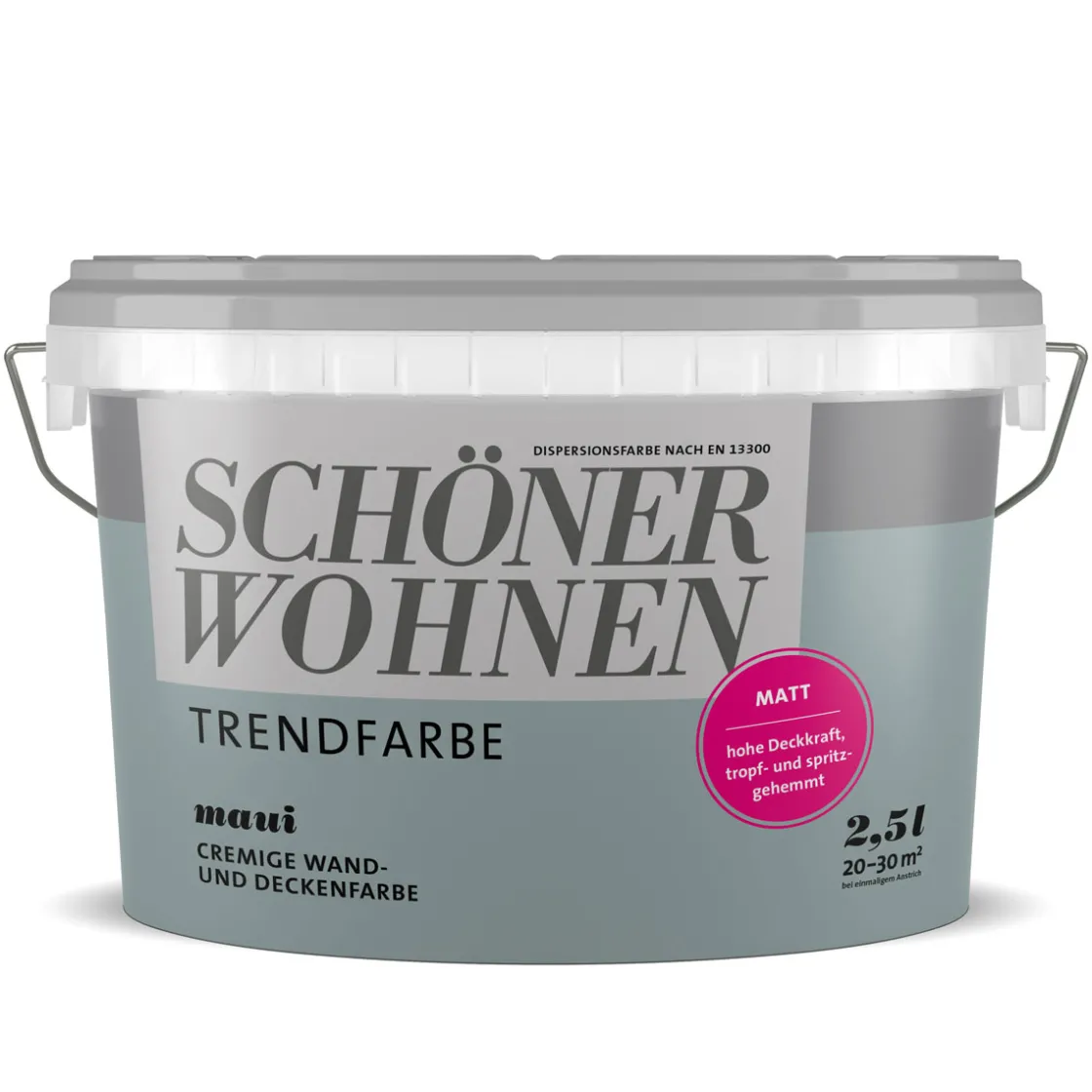 Trendfarbe Maui Matt 2,5 L ^ Schöner Wohnen Farbe Discount