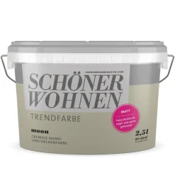Trendfarbe Moon Matt L ^ Schöner Wohnen Farbe Discount