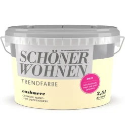 Trendfarbe Cashmere 2,5 L ^ Schöner Wohnen Farbe Discount