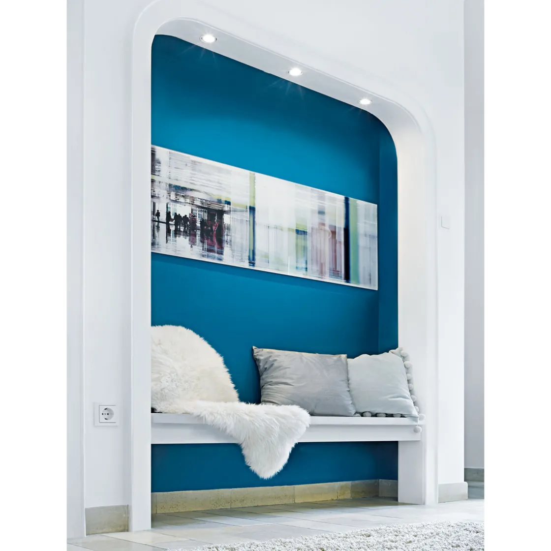 Trendfarbe Lagune 2,5 L ^ Schöner Wohnen Farbe Outlet