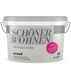 Trendfarbe Wool Matt L ^ Schöner Wohnen Farbe Best